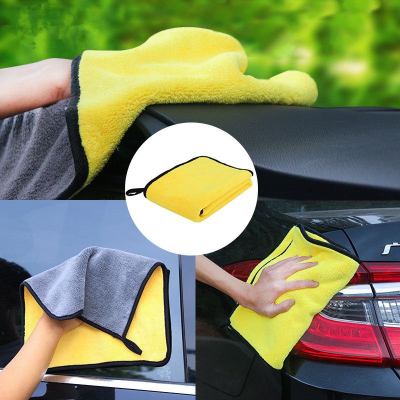 Asciugamani per autolavaggio ad alta densità Asciugamani in super fibra Asciugamani per autolavaggio Forniture per la pulizia dell'auto Accessori per auto