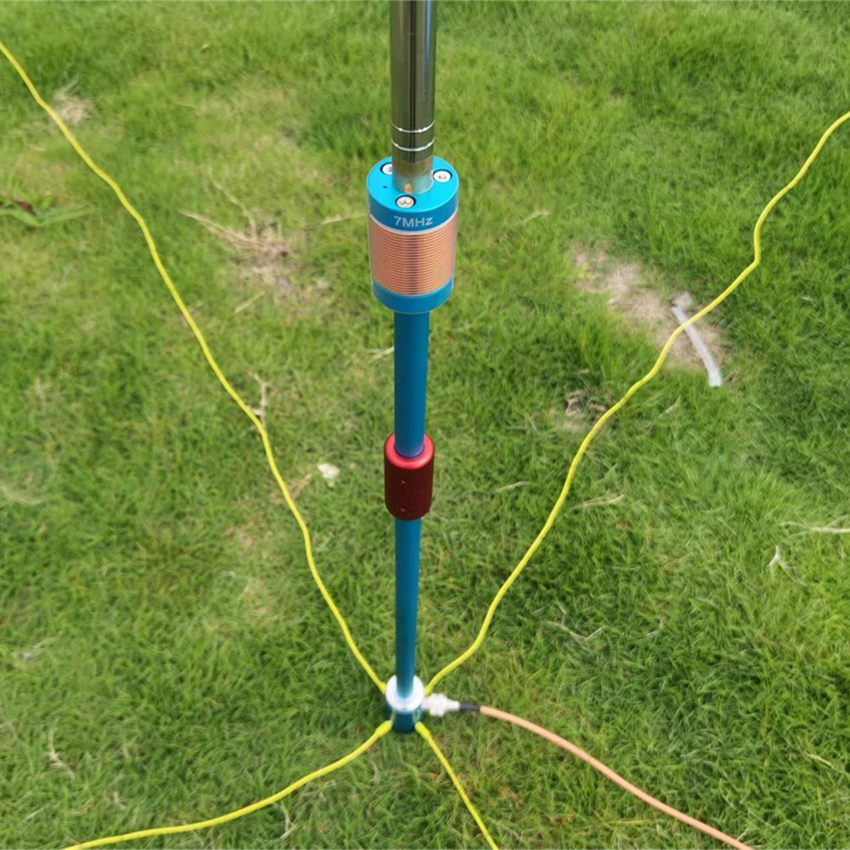 MA-12 100W 7M-50MHz Multi Band HF Kurzwelle GP Outdoor Tragbare Antenne Für Radio