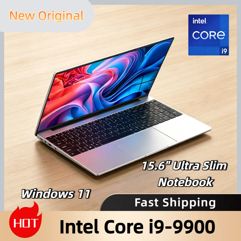 2026年モデル Intel Core i9 9900搭載 15.6インチ ノートパソコン 32GB RAM 2TB SSD Windows 11 1920x1080 HD ウルトラスリム ゲーミング オフィス向け