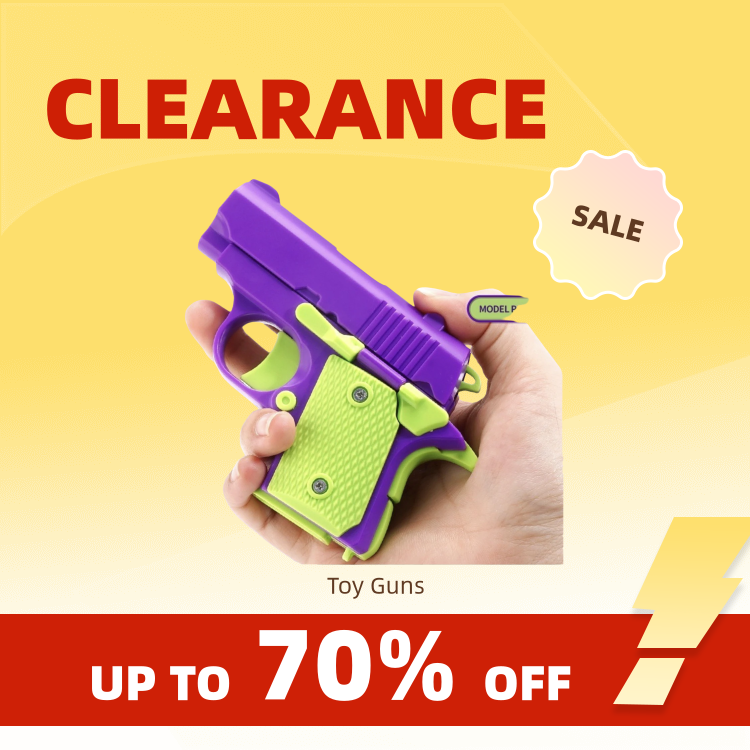 Clearance_New มาถึงความเครียดบรรเทาพลาสติก ABS Mini 1911 3D พิมพ์แรงโน้มถ่วง Fidget ปืนพกของเล่นของขวัญส่งเสริมการขายของเล่นสําหรับชาย K