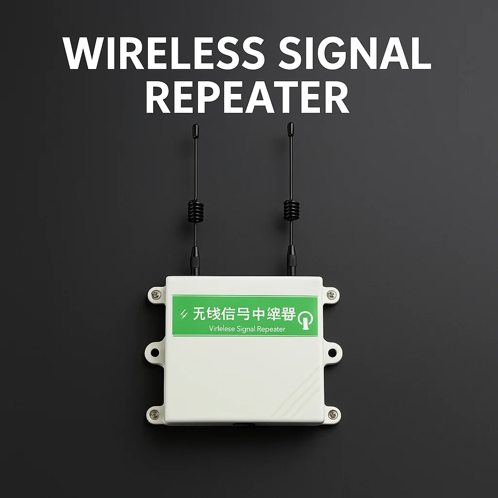 Répéteur de signal sans fil 433 MHz pour système d'alarme, récepteur-télécommande, amplificateur de portée, DC12V