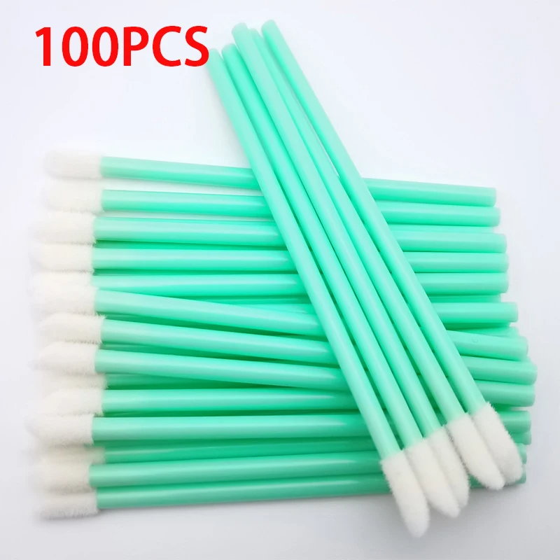 100PCS Lip Brushes Makeup Brush Eyelashes Extension Applicator Lipstick Wands Set For Woman Cosmetic Colourful Make Up Tools