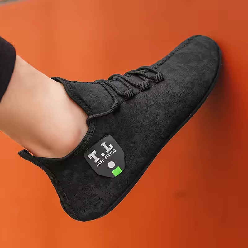 YRZL-Mocassins en Maille pour Homme, Chaussures de Marche, Plates, Respirantes, Antidérapantes, Décontractées, d'Été, de Haute Qualité