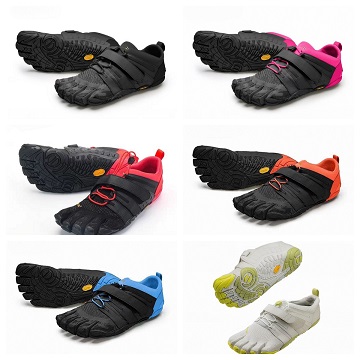 Minimalistyczne buty Vibram FiveFingers z oddychającą siateczkową cholewką, szybkoschnące, idealne do sportów wodnych, na plażę, do snorkelingu, brodzenia, treningu cross-training, odporne na ścieranie, sneakersy do chodzenia boso.