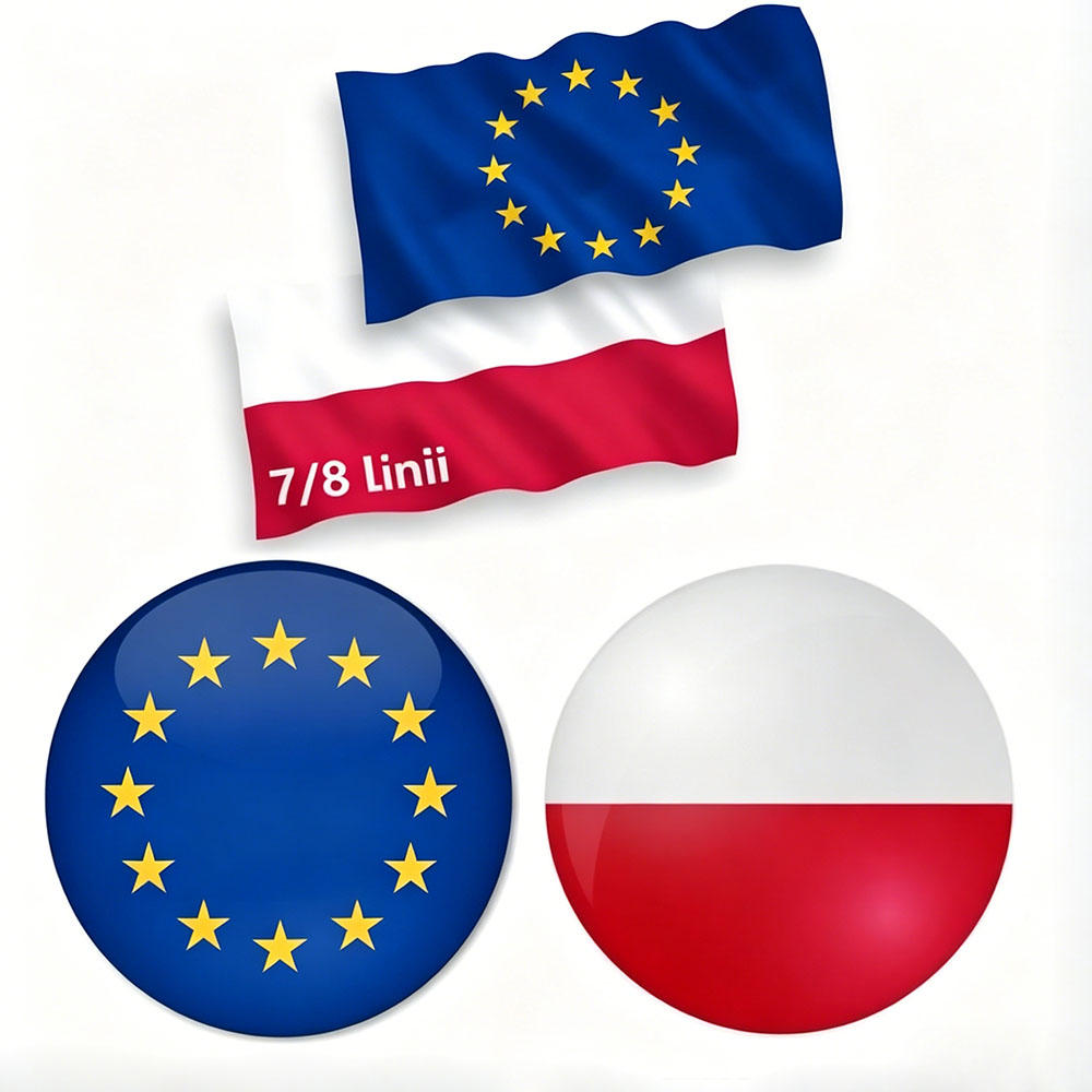 2026 4k 7/8LINES Europe Pologne Drapeaux Clines Pays-Bas Allemagne Royaume-Uni Irlande Slovaquie Europe Polska Linii Oscam Egygold Drapeaux