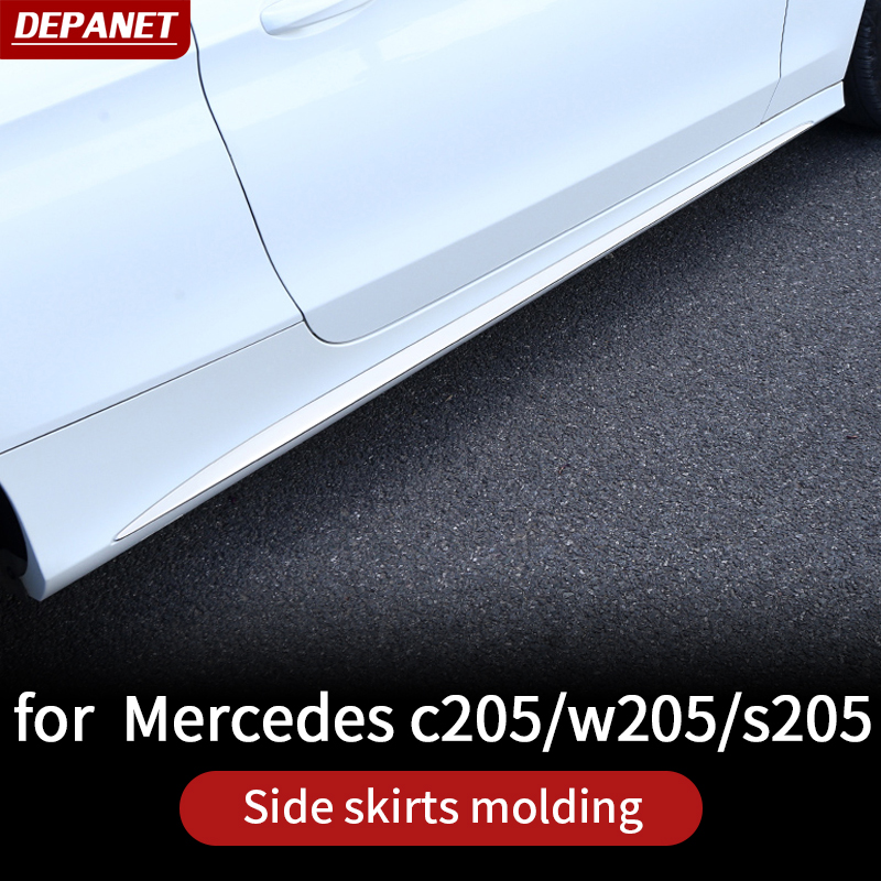 Bandes de garniture de carrosserie pour 2016 ~ 2023, coupé à deux portes, Mercedes C43 c63 w205 C205 S205 série 200 260amg, accessoires d'intérieur