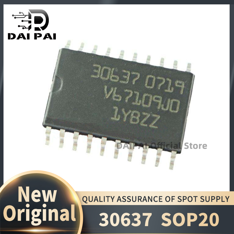 (10 stks/partij) 100% Nieuwe originele 30637 auto computer board ontsteking buis driver IC SOP20 Voor Volkswagen Passat B5