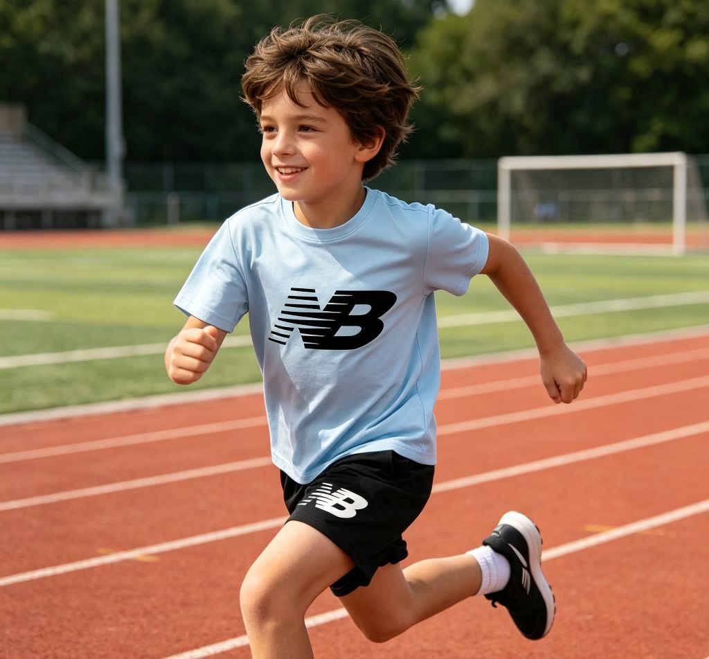 Camisetas Brancas para Crianças, Conjuntos de Camisas de Manga Curta e Shorts para Meninos e Meninas, Roupas Adequadas para Crianças de 3 a 13 Anos