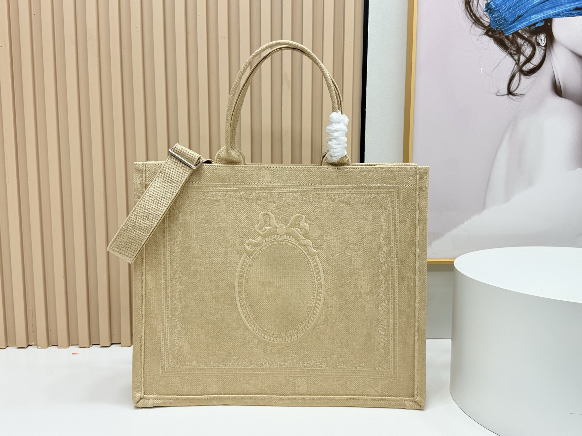 Bolso Tote Cuadrado con Bordado 3D Personalizado, Unisex, para Hombre y Mujer, Elegante, de Moda Urbana, de Diseñador, Tipo Bandolera
