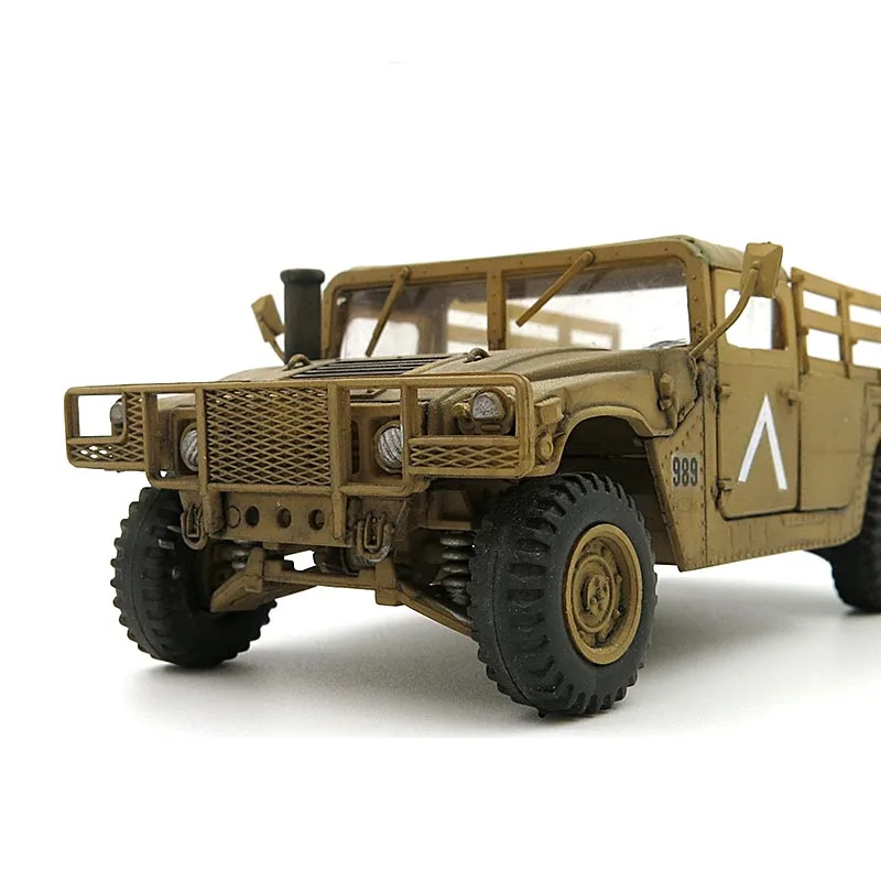 1/35 Militare Hummer Camion Esercito degli Stati Uniti Jeep HUM-V Commando Blindato Troop Carrier Modello di Montaggio Giocattolo