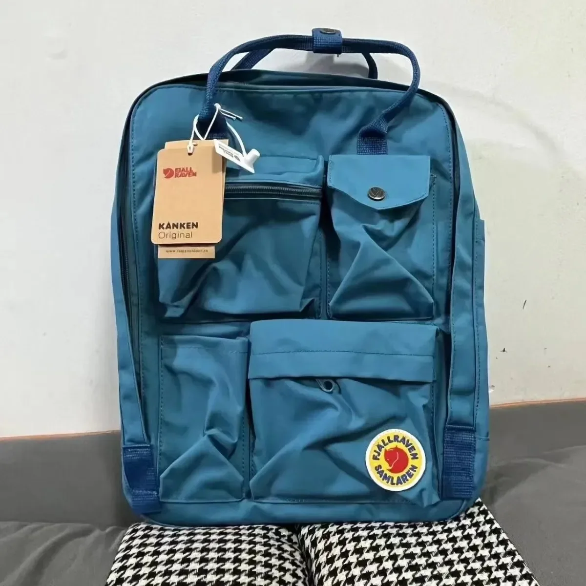 2026 Hot Fjallraven Arctic Fox Kanken No2black Backpack Computer Bag G-1000 Outdoor Casual Travel Bag