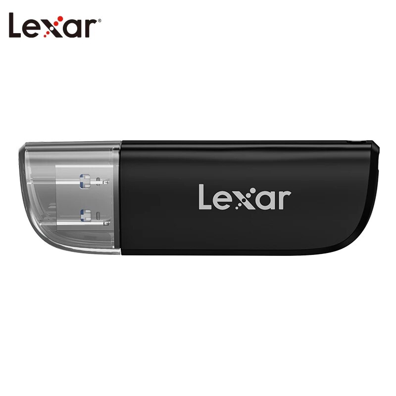 Lexar pembaca kartu sd mikro 2 in 1, pembaca kartu TF/SD kecepatan tinggi membaca Slot kartu ganda USB 3,2 Gen1