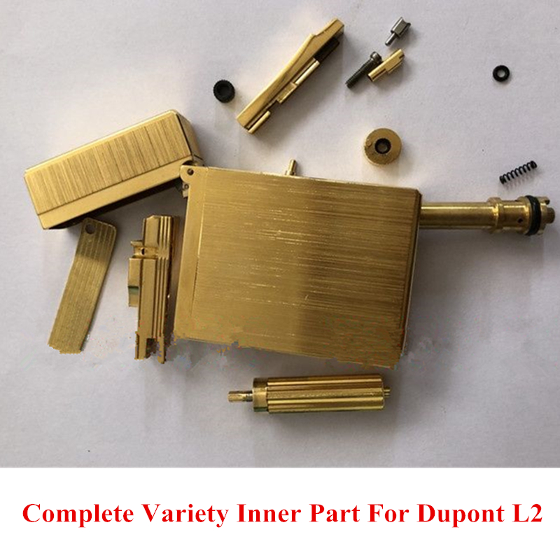 Pièce intérieure de remplacement complète pour clé à gaz inférieure de briquet Dupont L2/plaque d'écho/couvercle coulissant/roue roulante/jeu de dé à coudre à ressort