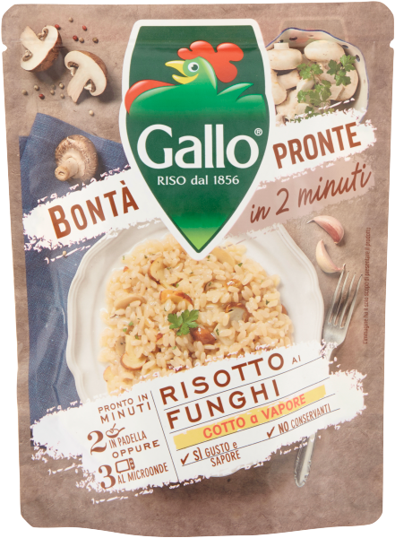 Risotto mit Riso Bonta'p Pilzen. Funghi 250g-gallo