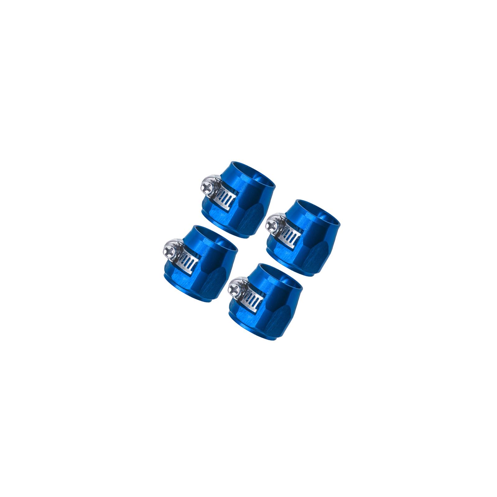 4 Stücke Schlauch Finisher Klemmen Aluminiumlegierung Autozubehör Öl Wasser Linie Clip