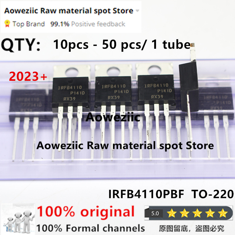Aoweziic 2023+ 100 % neues importiertes Original IRFB4110PBF IRFB4110 TO-220 MOS FET 100 V 180 A