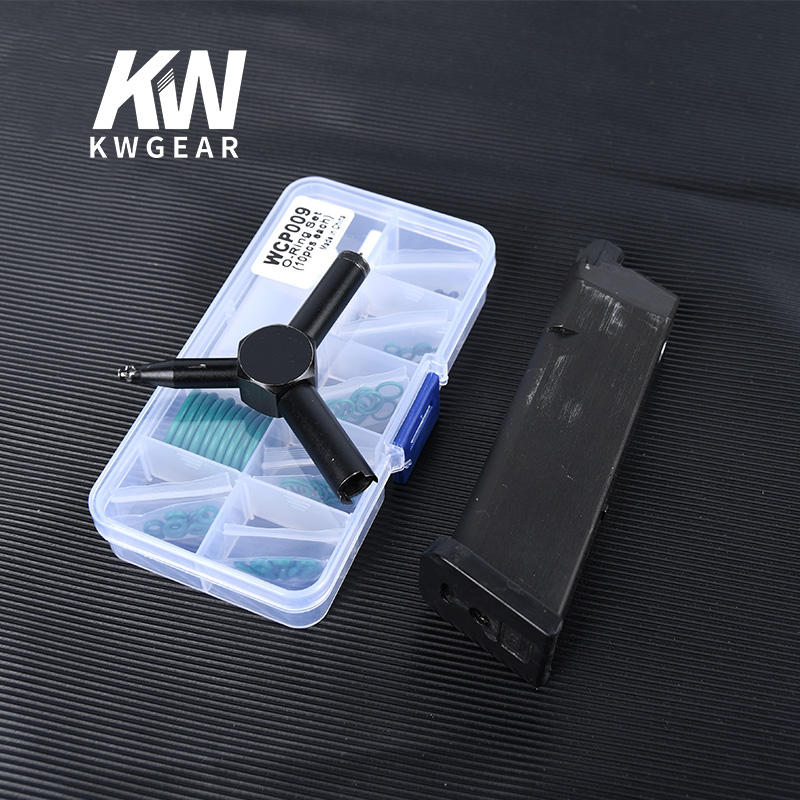 Chiến Thuật Tạp Chí Flo Cao Su O Bộ Nhẫn Cho GBB Marui TM Glado 17 G17 Xanh Phẳng Vòng Silicone Cói Gioăng airsoft Săn Bắn