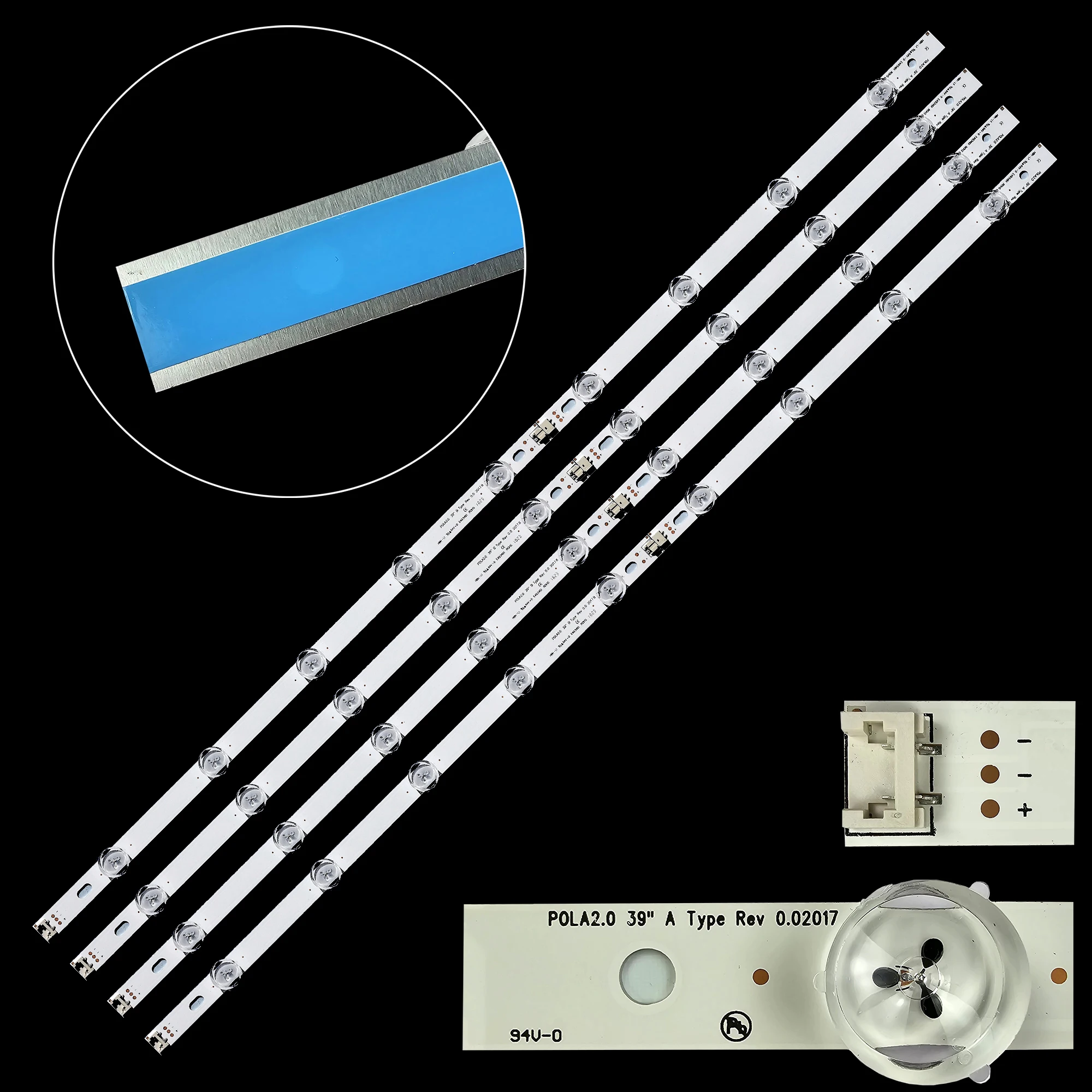 Tira de LED para iluminación trasera para 39LN5404 39LA6154 39LA615S 39LN577V 39LN5788 39LN578S 39LN541V 39LN5700 39LN5707 39LA613V 39LN575V