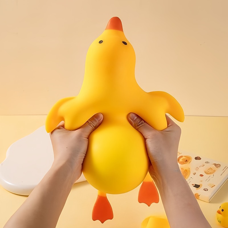 Juguetes Antiestrés de Pato Blanditos, Lindos Juguetes de Ganso para Aliviar el Estrés, Juguetes de Descompresión Elásticos para Niños y Adultos, El Mejor Regalo para Amigos