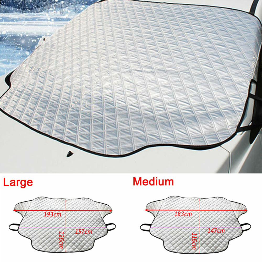 Copertura magnetica per parabrezza anteriore per auto Copertura parasole per automobile Protezione invernale per gelo antigelo Protezione parasole Copertura per auto impermeabile