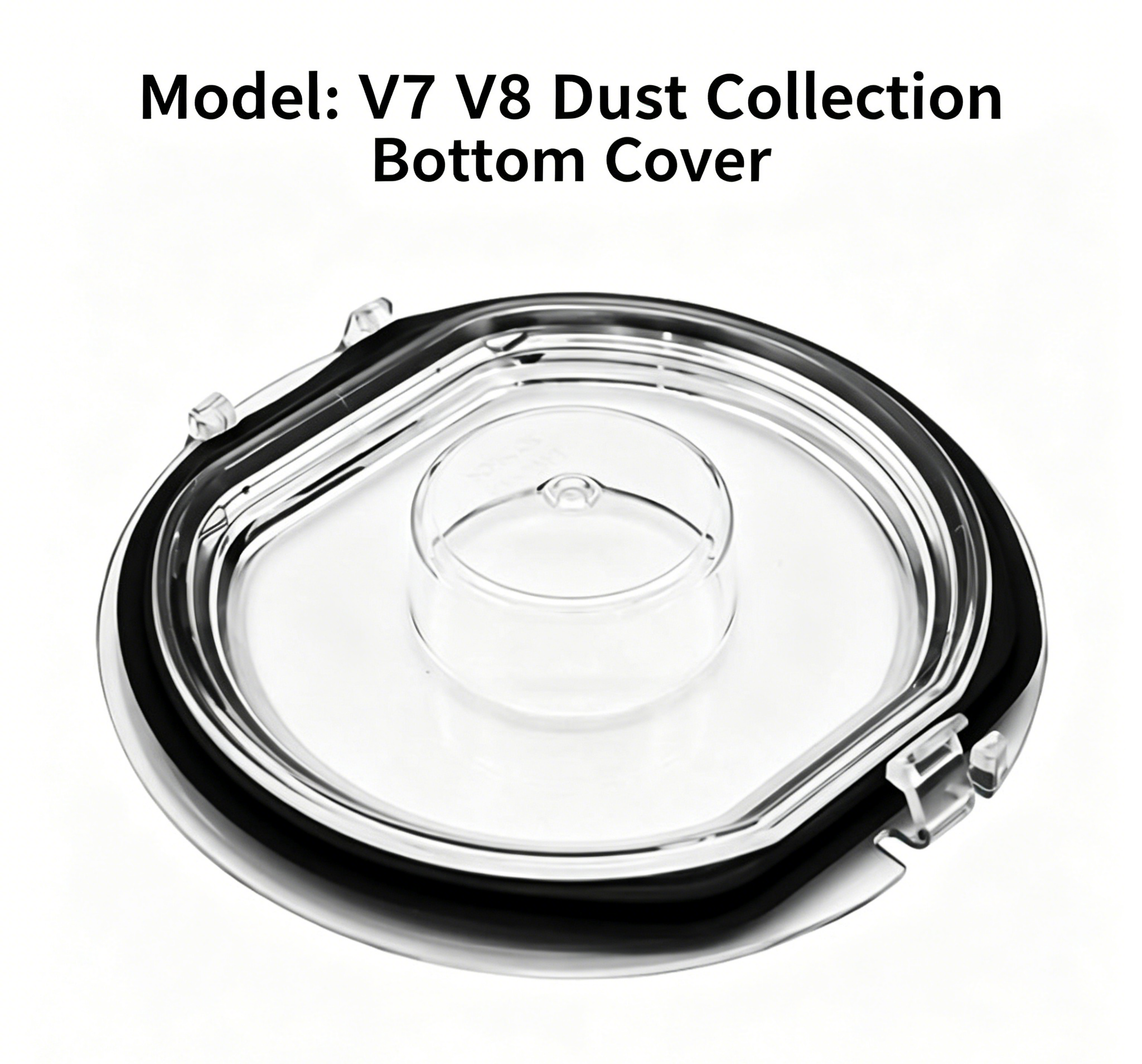 Staubbehälterdeckel-Dichtungsabdeckung Ersatzteil Passend für Dyson V7 V8 Staubsauger Staubbehälter-Reparaturzubehör