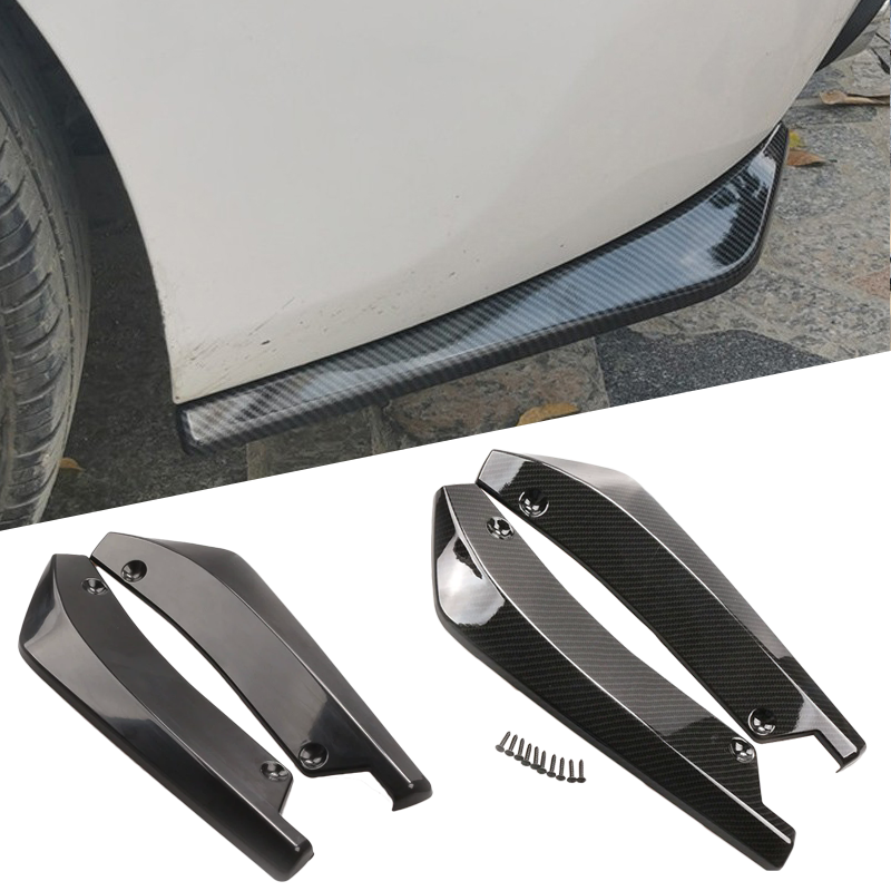 Protector de Parachoques Trasero Universal, difusor, alerón divisor para Audi Q5 Q7 BMW f31 X5 E70 Passat B7 Mazda 6 Peugeot 308 Suzuki Swi