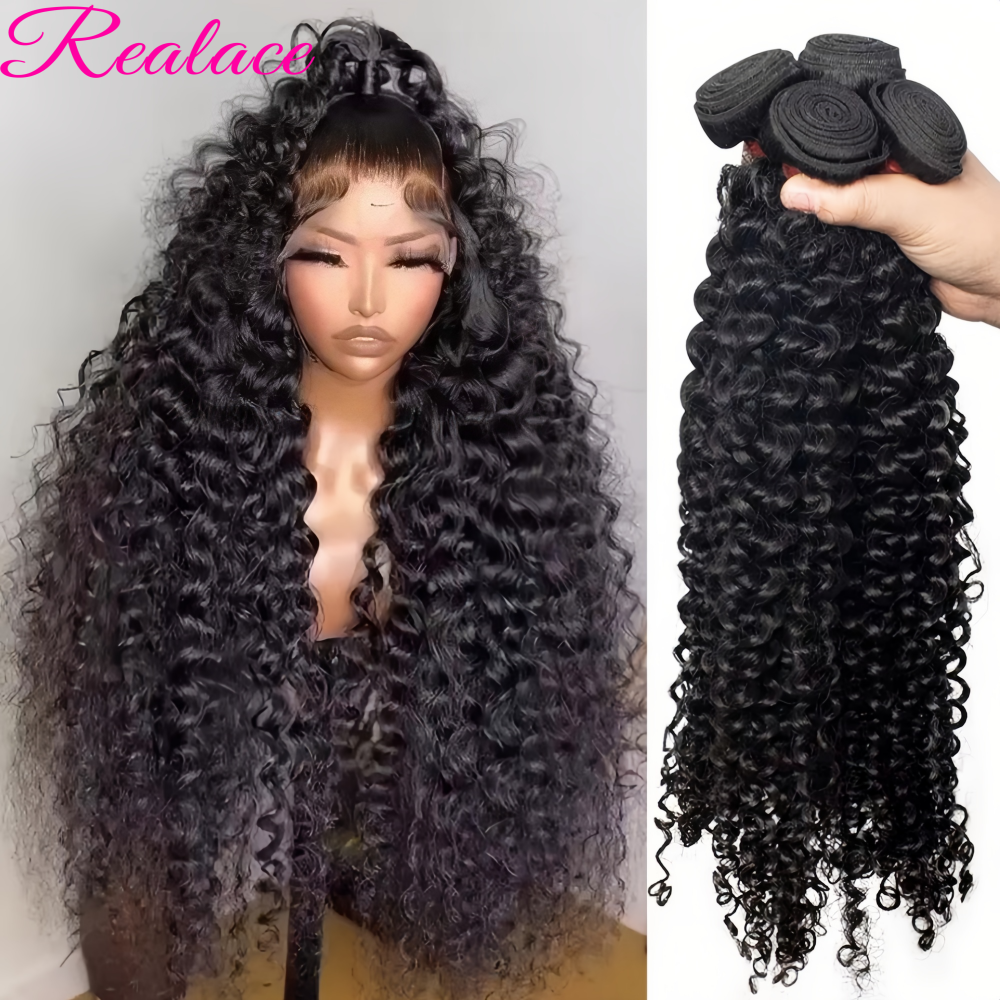 Onda profunda pacotes de cabelo humano birmanês pacotes de cabelo encaracolado 100% cabelo humano onda de água original extensões de cabelo natural 1/3/4 peças