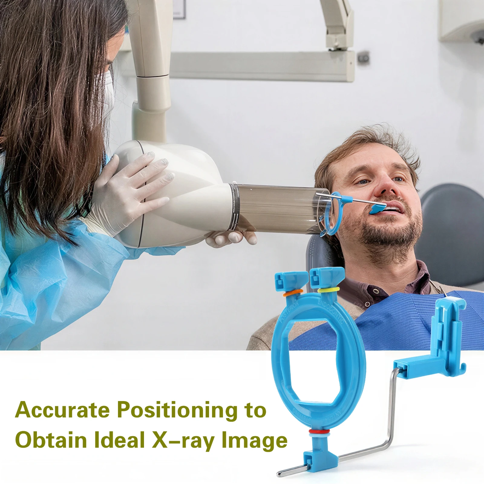 Dental-Röntgenpositionierer Digitaler Röntgensensorhalter Komplettes Positionierungssystem 2.0 Positionierer-Halterung