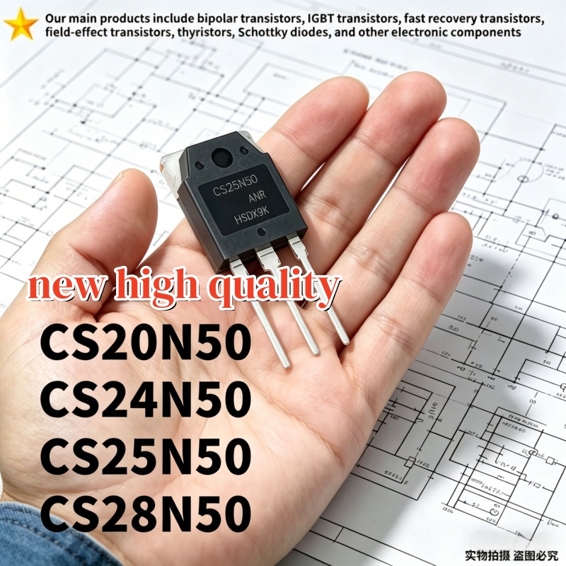 10PCS NEUE CS20N50 TO-3P 20N50 CS24N50 24N50 CS25N50 25N50 CS28N50 28N50 MOS-Feldeffekttransistoren