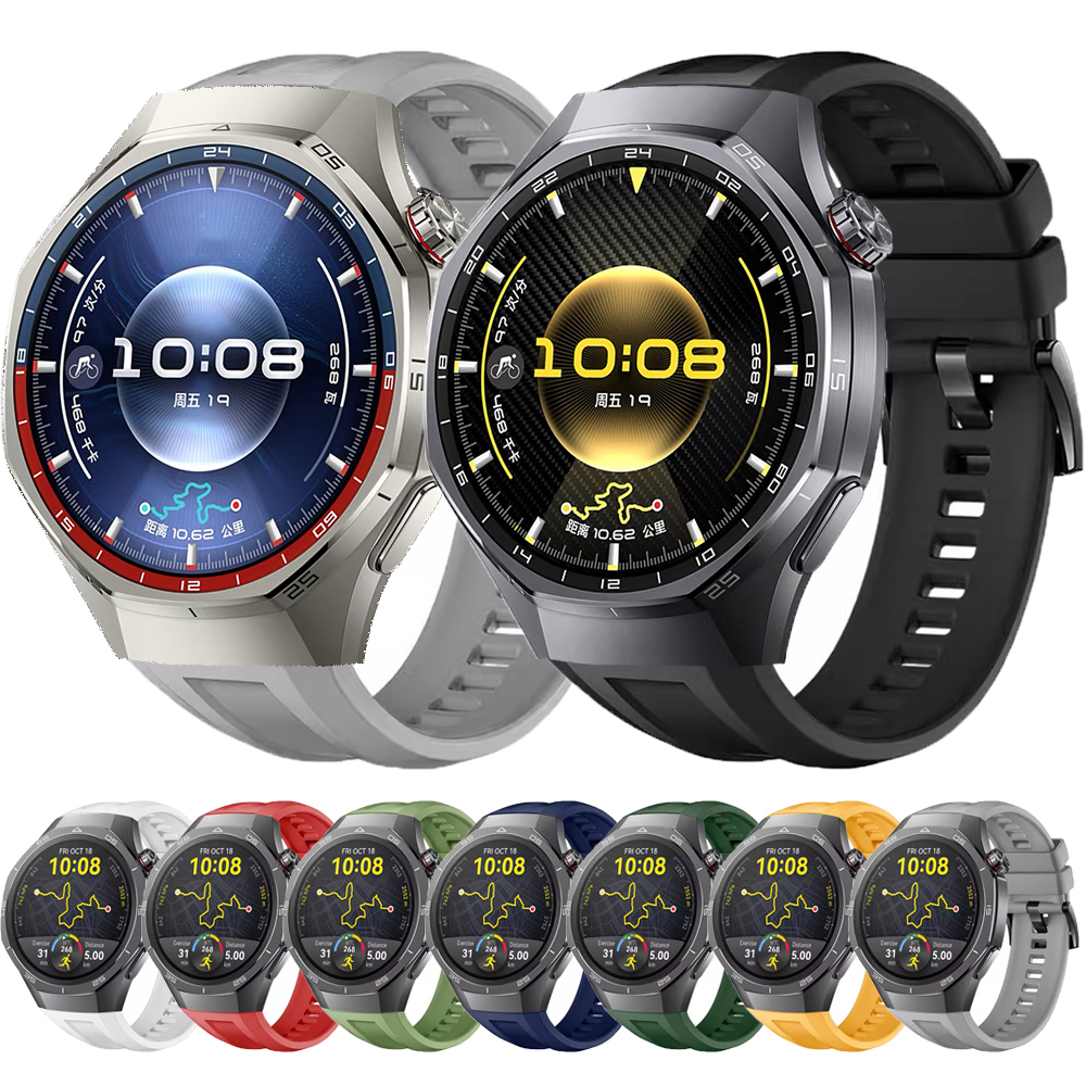 Correa de silicona para Huawei Watch GT 6 Pro, banda deportiva de 46mm, correa de reloj de 22mm para Huawei Watch 5, 4, 3, GT6, GT5, GT5Pro, GT4, GT3