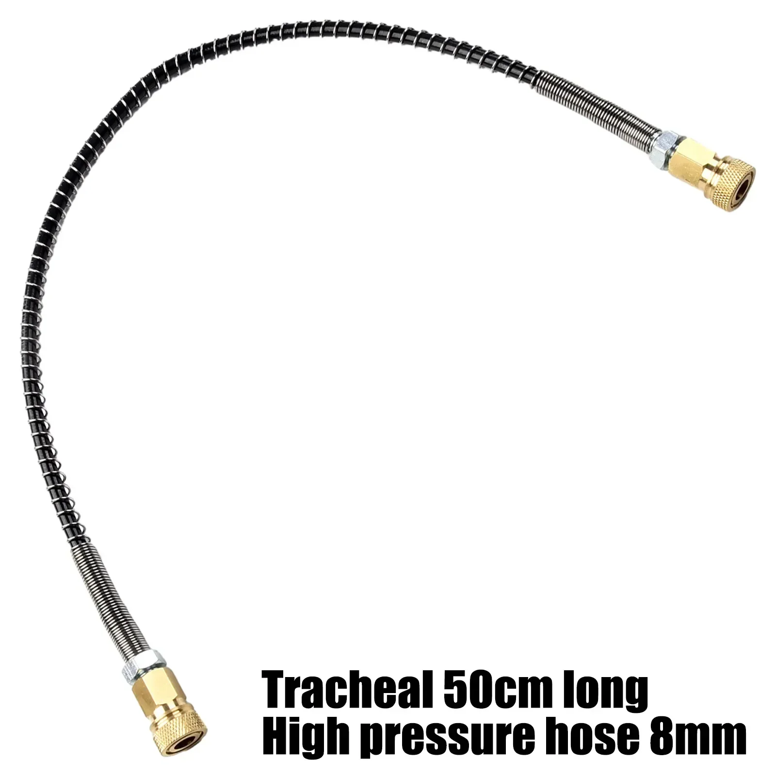 1pc 50cm Air Hoses Female Thread High Pressure Hose M10x1 50cm Air Compressor Air Pump High Pressure Hoses Air Tool Parts