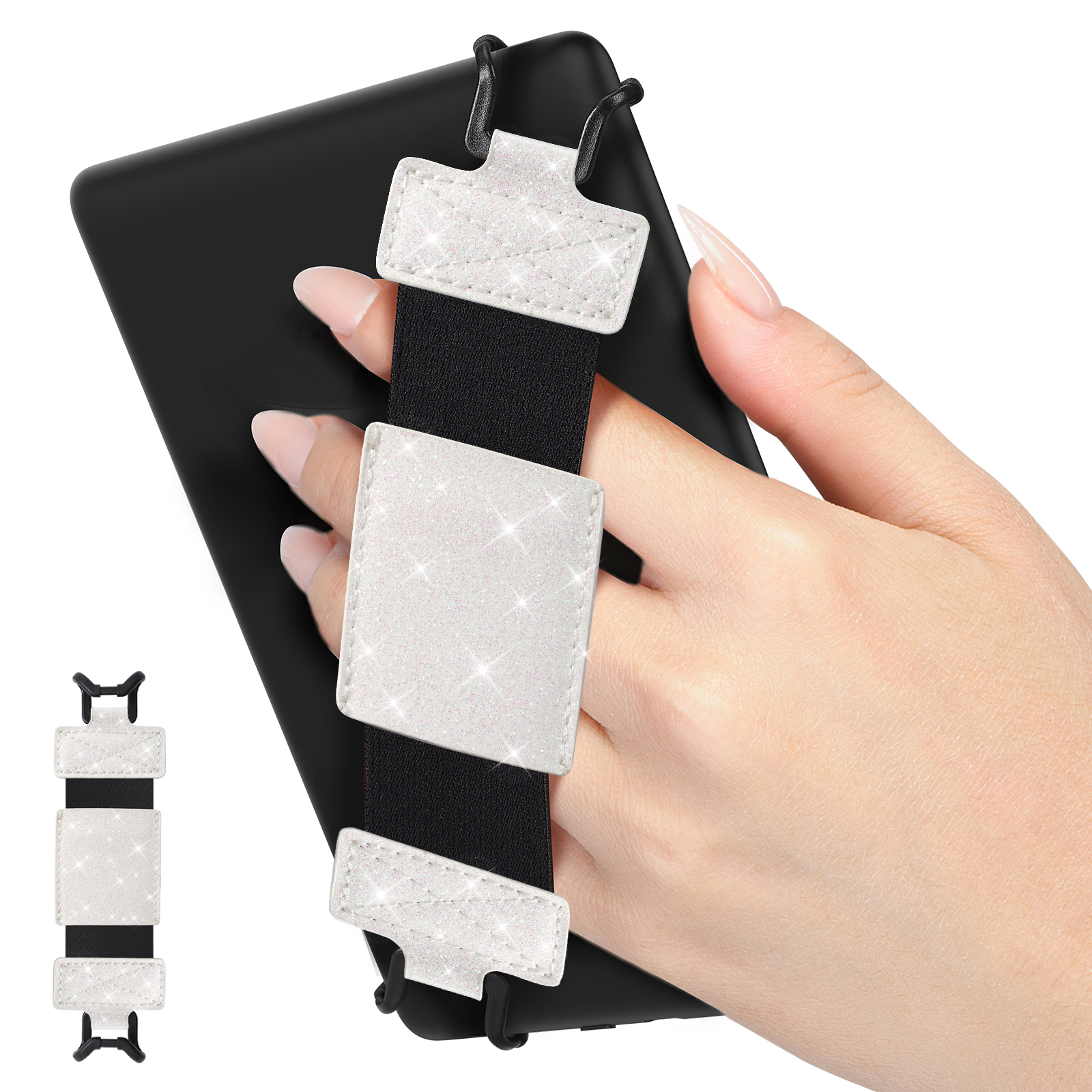 Tali Tangan Lembut untuk Kindle EReader 6-8' Tablet Fire Anti Jatuh Pengaman Penahan EReader Universal Anti Selip untuk Kindle/Kobo/Voyaga