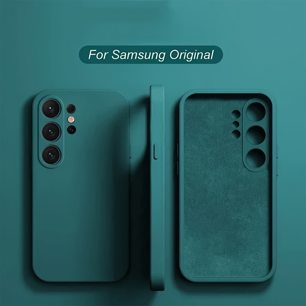 Coque pour téléphone en silicone liquide S26 Ultra Plus pour Samsung Galaxy S26 S25 S24 Ultra Plus S 26 Ultra couverture antichoc souples