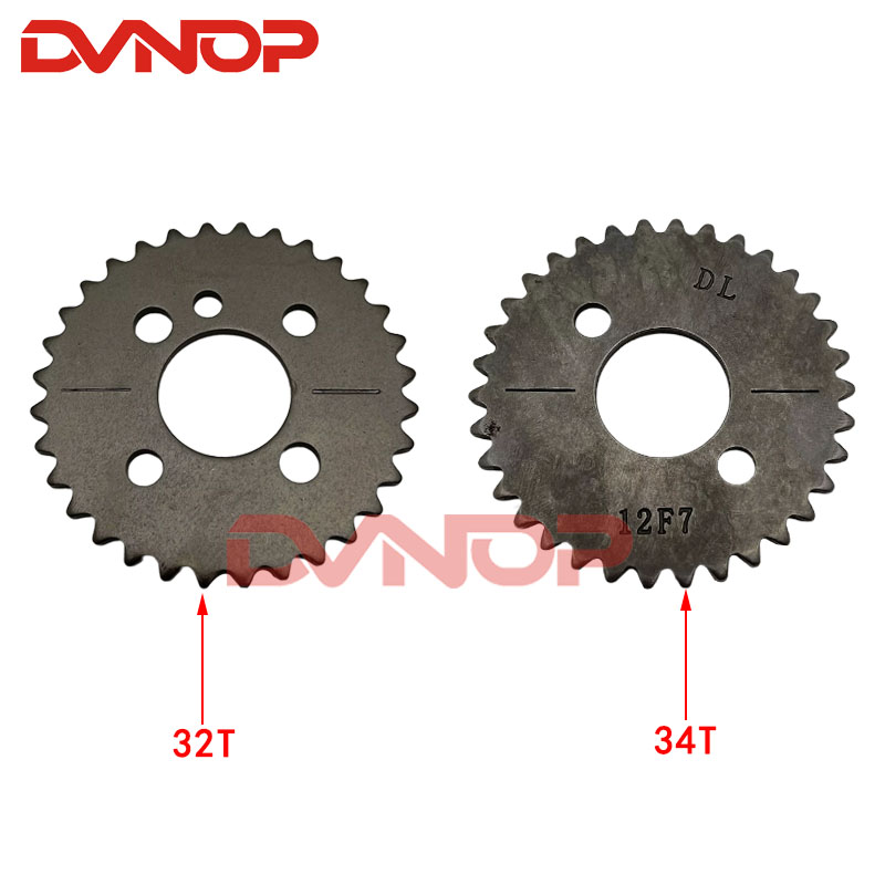Pignon de distribution d'arbre à cames, 32T, GS125, GN125, GZ125, DR125, DR200SE, DF200, Wars 200, VAN 200, GS125, GS 125, DR200, SE, DR, DF