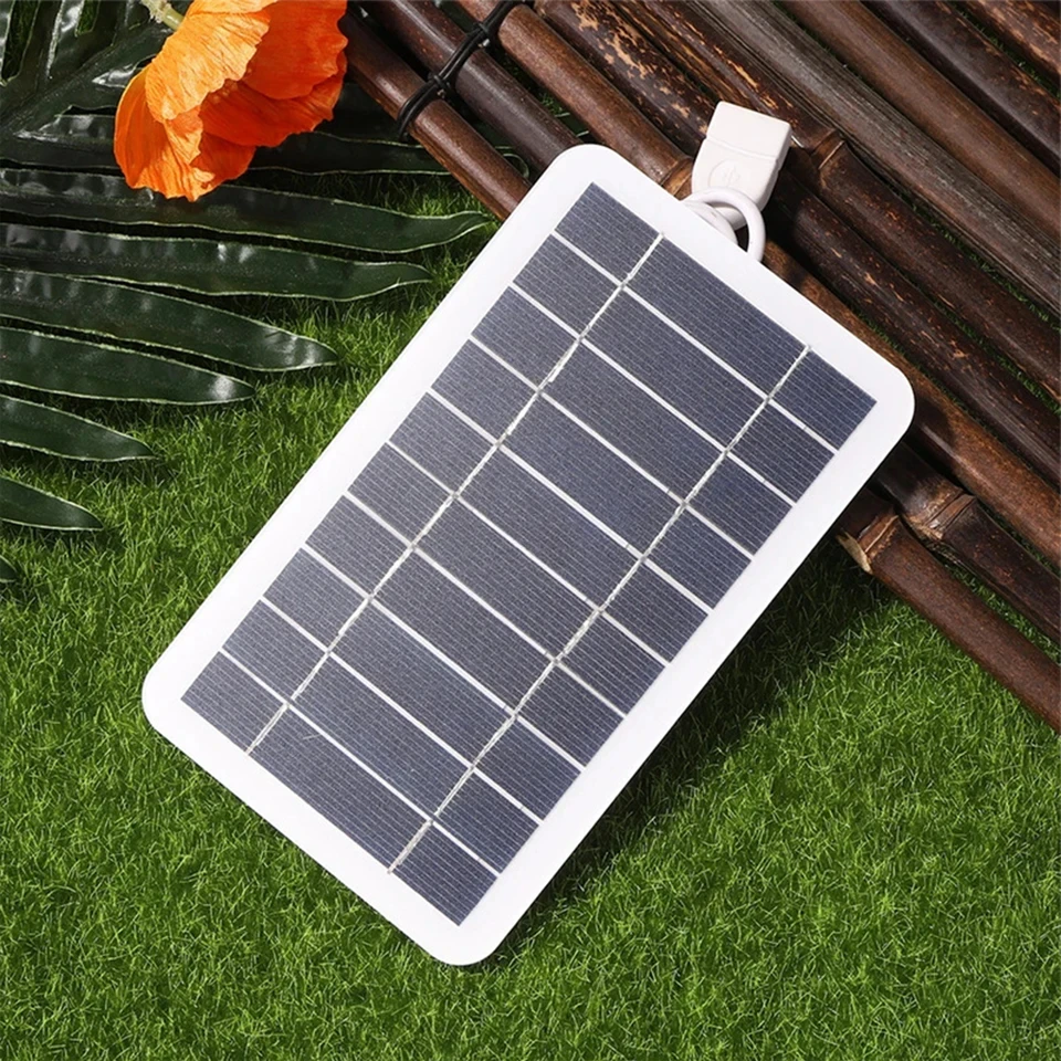 Panneau solaire Portable 2W 5V, 157x94mm, Mini chargeur solaire d'extérieur pour charge rapide du téléphone, batterie externe, Camping randonnée
