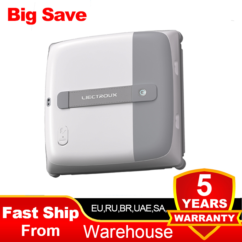 2026 Robot Window Vacuum Cleaner Liectroux G9,6-way water spray,10000Pa,APP control,Home Wall Glass Cleaning Robot