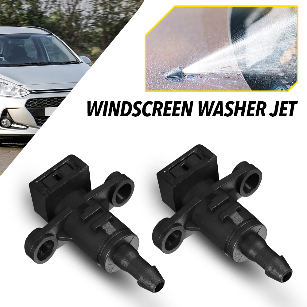 Boquilla de limpiaparabrisas delantero de coche, rociador de salida, 2/1 piezas, para Hyundai I10, 2013, 2014, 2015, 2016