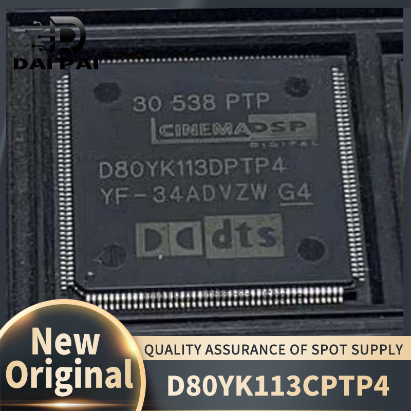 (1-5 piezas) 100% nuevo chipset original D80YK113CPTP4 D80YK113CPTP400 QFP176