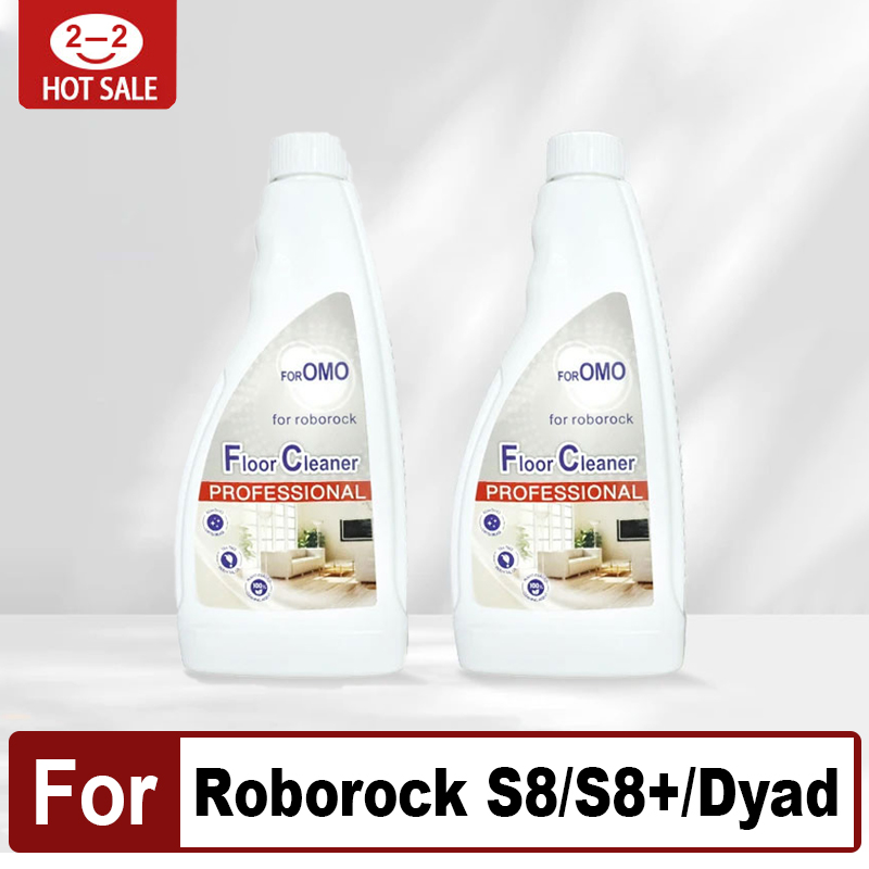 Für Roborock Xiaomi und OMO Joint Bodenreinigungsflüssigkeitslösung S8 Pro Ultra/S8/S8+/Q5/Q7 Serie/S7 Max Ultra/S7MaxV Plus 480 ml