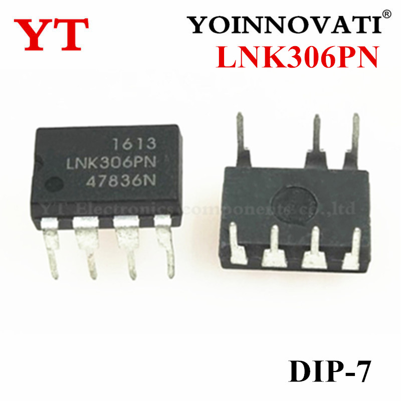 LNK306 DIP-7 IC, 50 pièces/lot, meilleure qualité