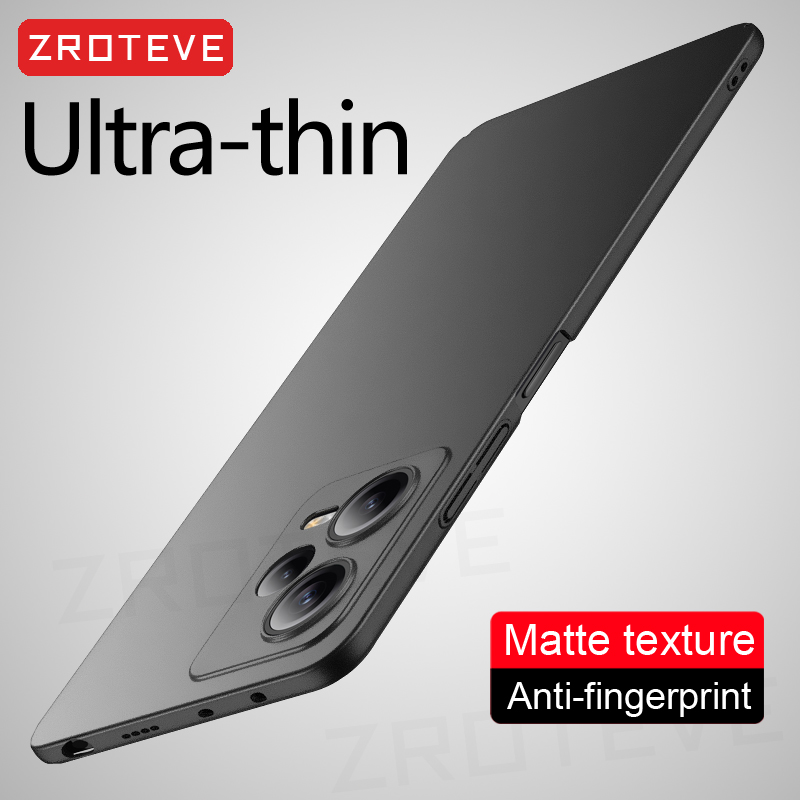 Per PocoX5 Custodia ZROTEVE Sottile Duro PC Copertura Opaca Per Xiaomi Poco X5 X6 X4 X7 Pro Xiomi Mi Pocophone X3 F3 F4 GT F5 PocoX6 Custodie