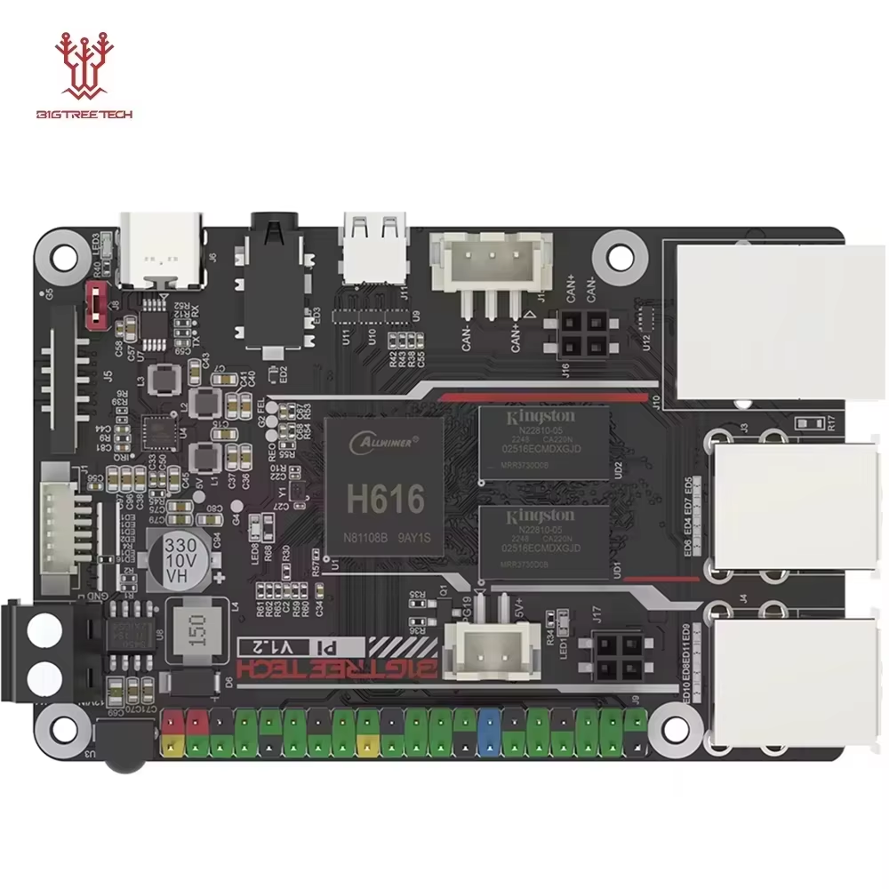 BIGTREETECH BTT PI Board 64 Bit Quad Core Cortex-A53 ARM VS Raspberry PI Oranje PI PI4B + CB1 Upgrade Voor Klipper 3D Printer