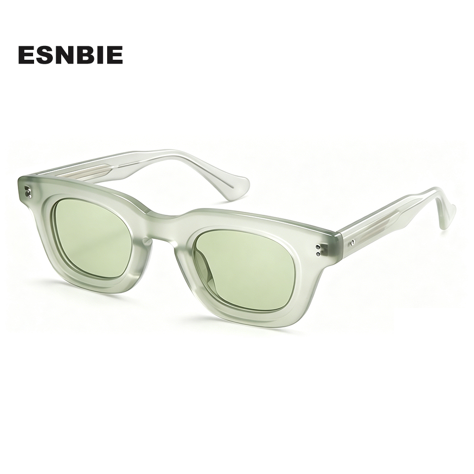 Chunky Dikke Acetaat Ronde Zonnebril Vrouwen Mannen Trendy Bold Oceaan Getinte UV400 Ovale Shades Street Eyewear lentes de sol hombre