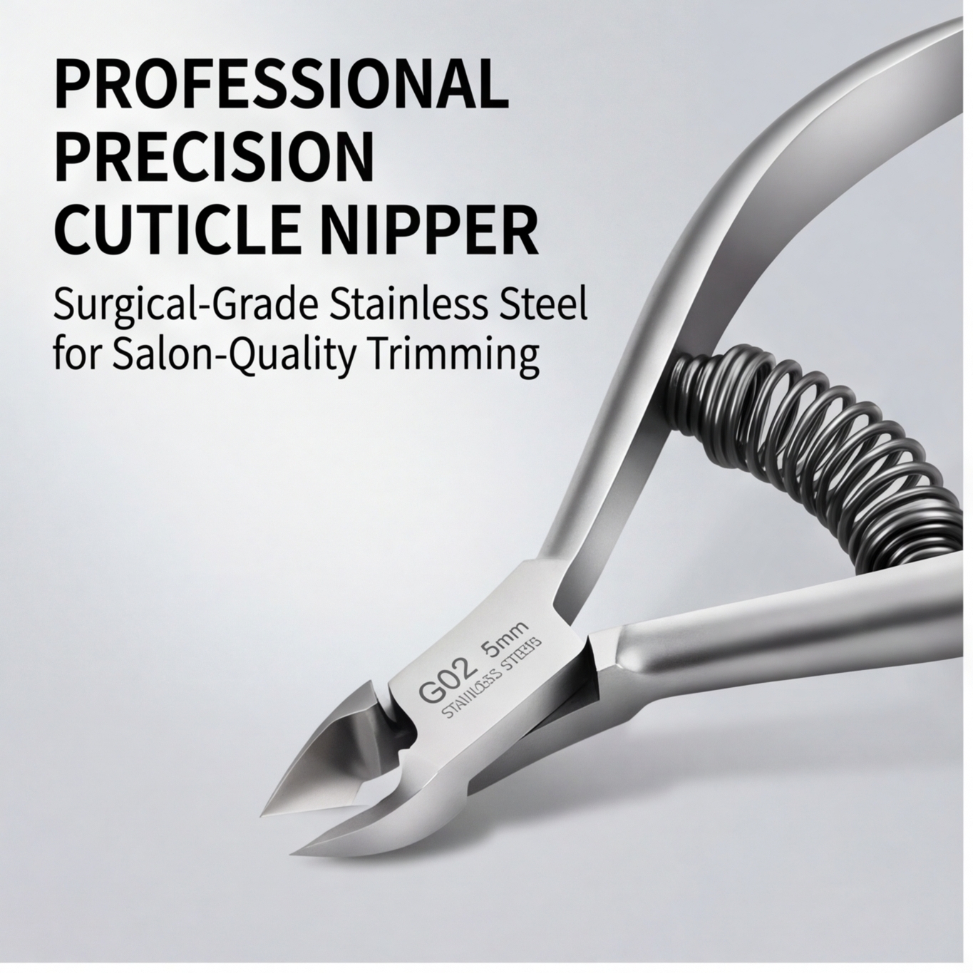 Professionele pedicure nageltools: Dubbele veer nagelriemtrimmer, scherpe mesjes voor nagelkunst & -verzorging