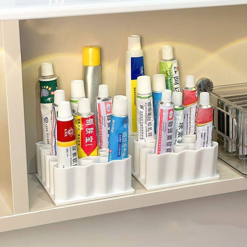Support de pommade à 32 fentes, support de stockage de médicaments multi-compartiments pour petits articles, support de rangement polyvalent pour cosmétiques/stylets