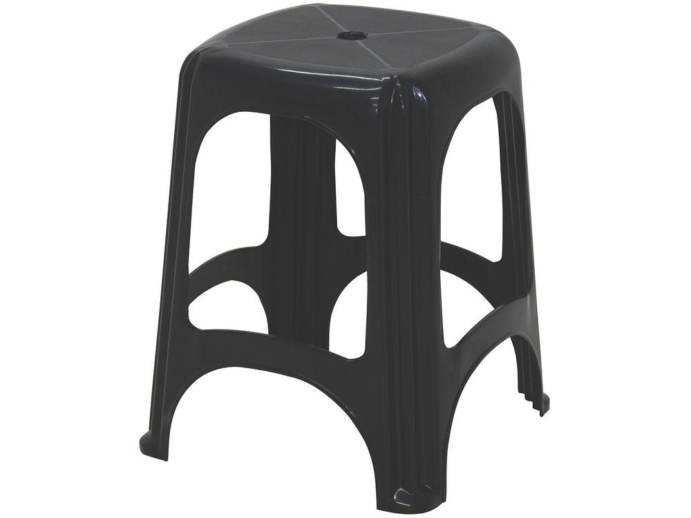 Banqueta Baixa Preta Tramontina Basic