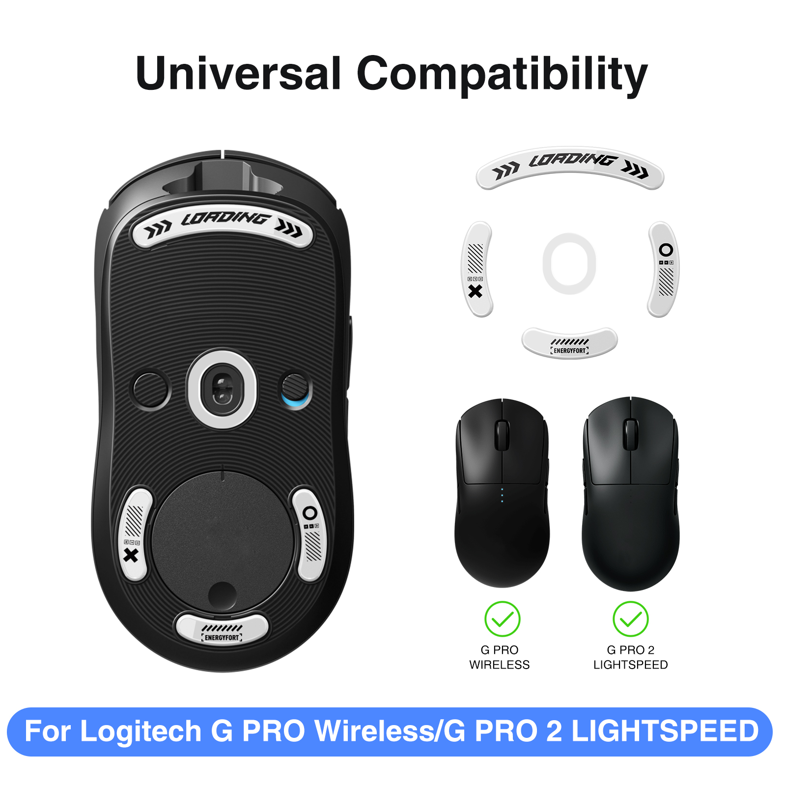 Glasses Mouse Glide Skates dla bezprzewodowych myszy do gier Logitech G Pro Antypoślizgowe naklejki na stopy X 2 Pro2 LIGHTSPEED SUPERLIGHT 2