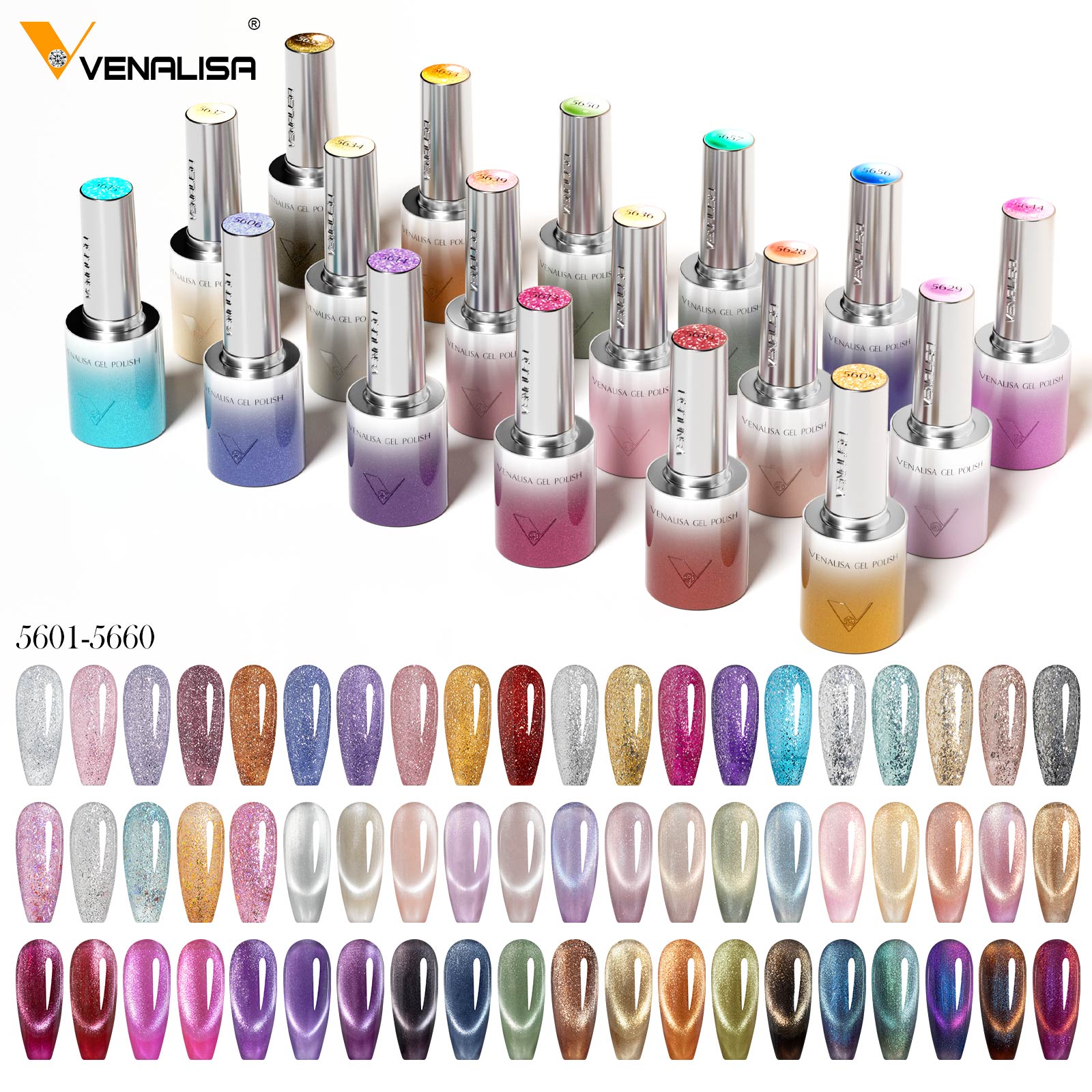 VENALISA 10 мл Гель-лак для ногтей «кошачий глаз» Ультра-блестящий гель HEMA FREE TPO БЕСПЛАТНО Полуперманентный УФ-светодиод Soak Off Nail Manicure
