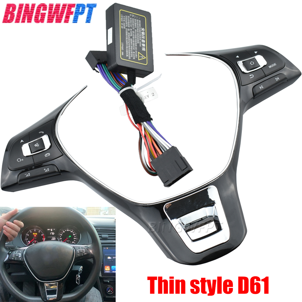 Per VW Magotan 2017 2018 2019 Modificato Multifunzione Volante Pulsante di Controllo Interruttore Pulsante Del Volume Interruttore Audio Pulsante