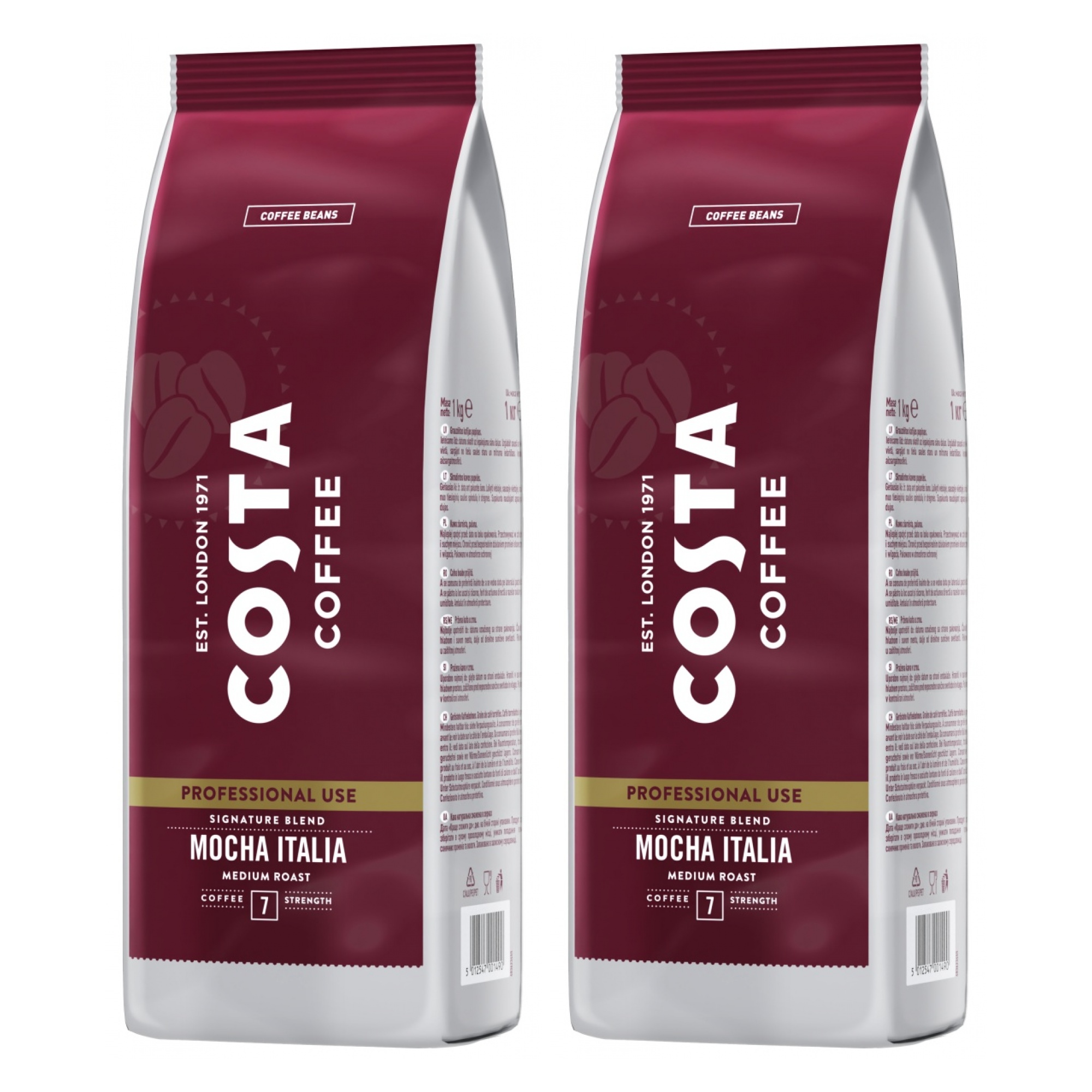 2x Kawa ziarnista COSTA COFFEE Pro Signature Medium Roast 1kg